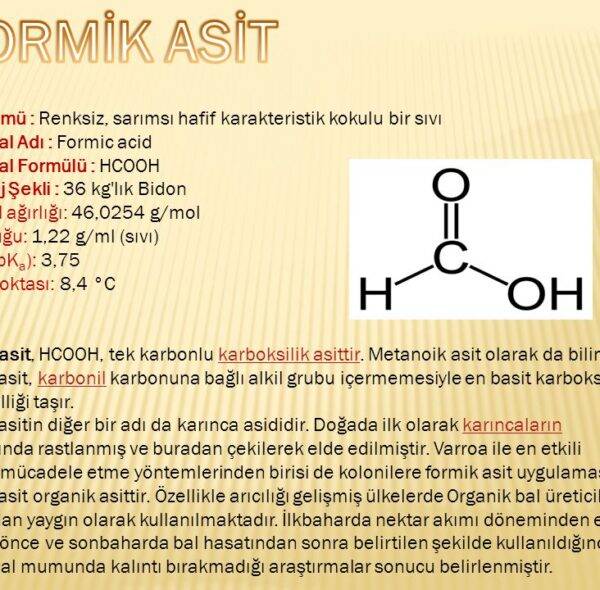 Formik Asit Nedir? Kimyasal Formülü ve Kullanım Alanları